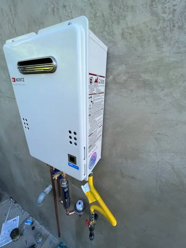 Tankless water heater installation for Old Lyme Shores homes